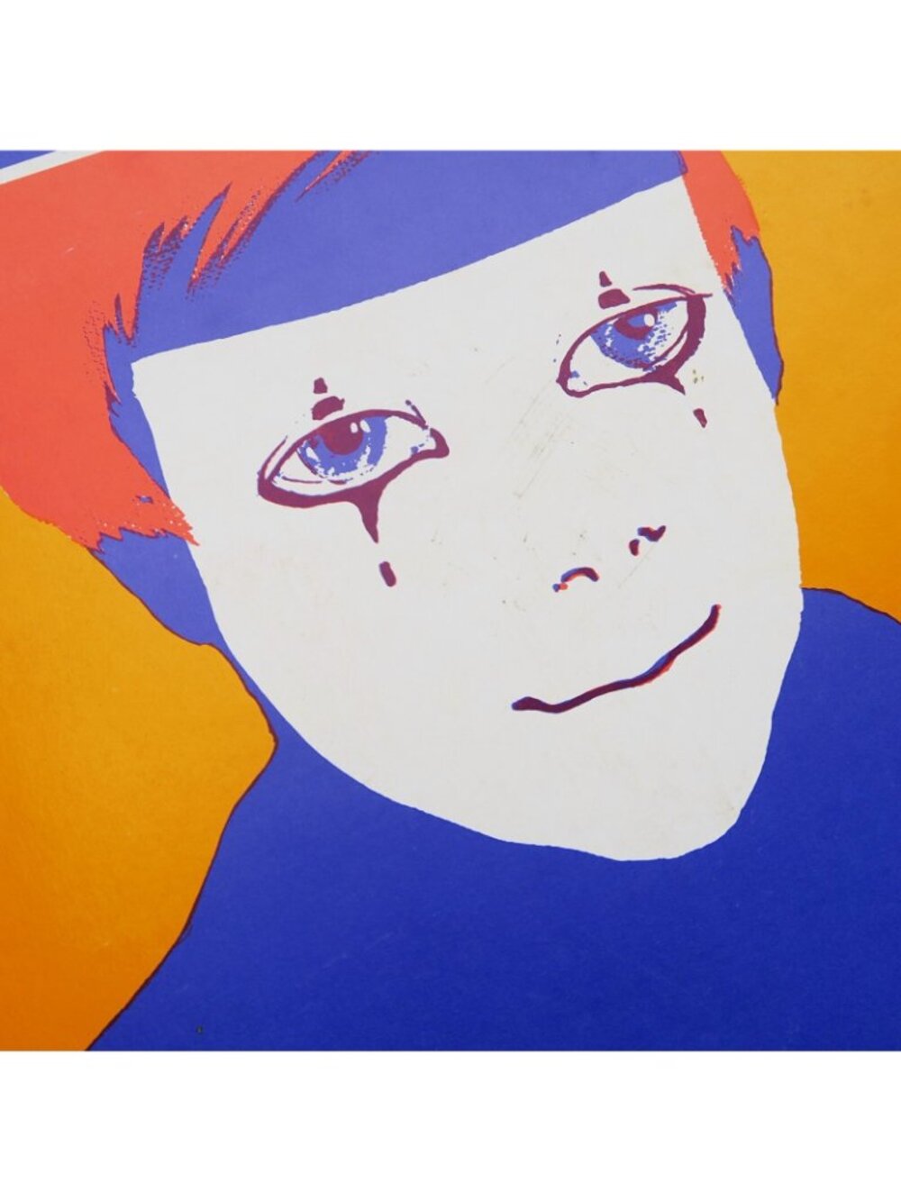1969 Pop Art Lithograph Poster – “Deja-Vu” by Bob G.H. McKendrick, Mime Portrait - Picture 4 of 10